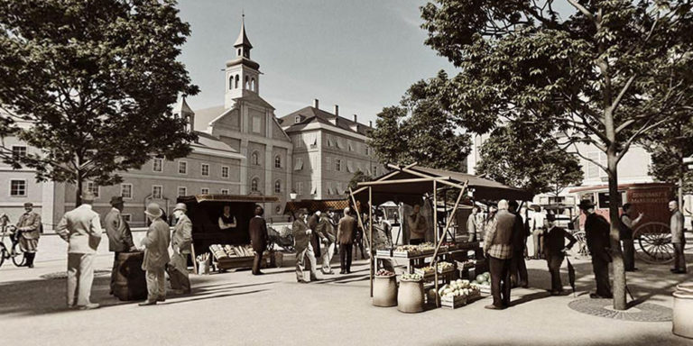 VR Bild Marktplatz Innsbruck